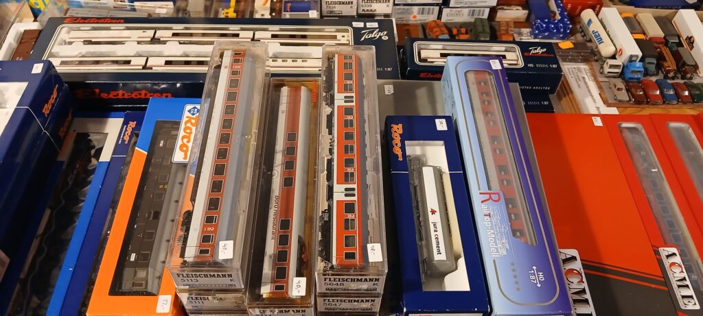 Gebrauchtes Modellbahn Rollmaterial auf der Börse